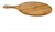 Tábua Bambu Redonda Servir Churrasco Frios Carne 35x24cm - comprar online