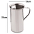 Jarra C/ Aparador De Gelo 1800ml Suco Água Bebidas Aço Inox - loja online