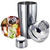 Coqueteleira Aço Inox C/ Coador Drinks Caipirinha Bar 500ml