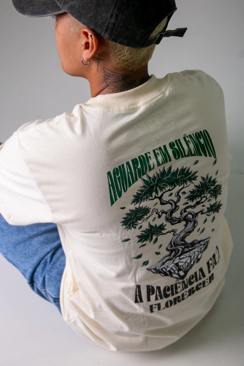 Camisa Oversized Off White Bonsai - comprar online