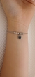 Pulsera dije corazón