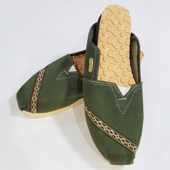 Alpargatas Pampa (Bordo - Azul - Verde) - Fabrica de Alpargatas y Ojotas TOLOZA