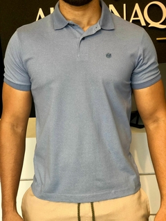 Camisa Polo Hezag - Azul na internet