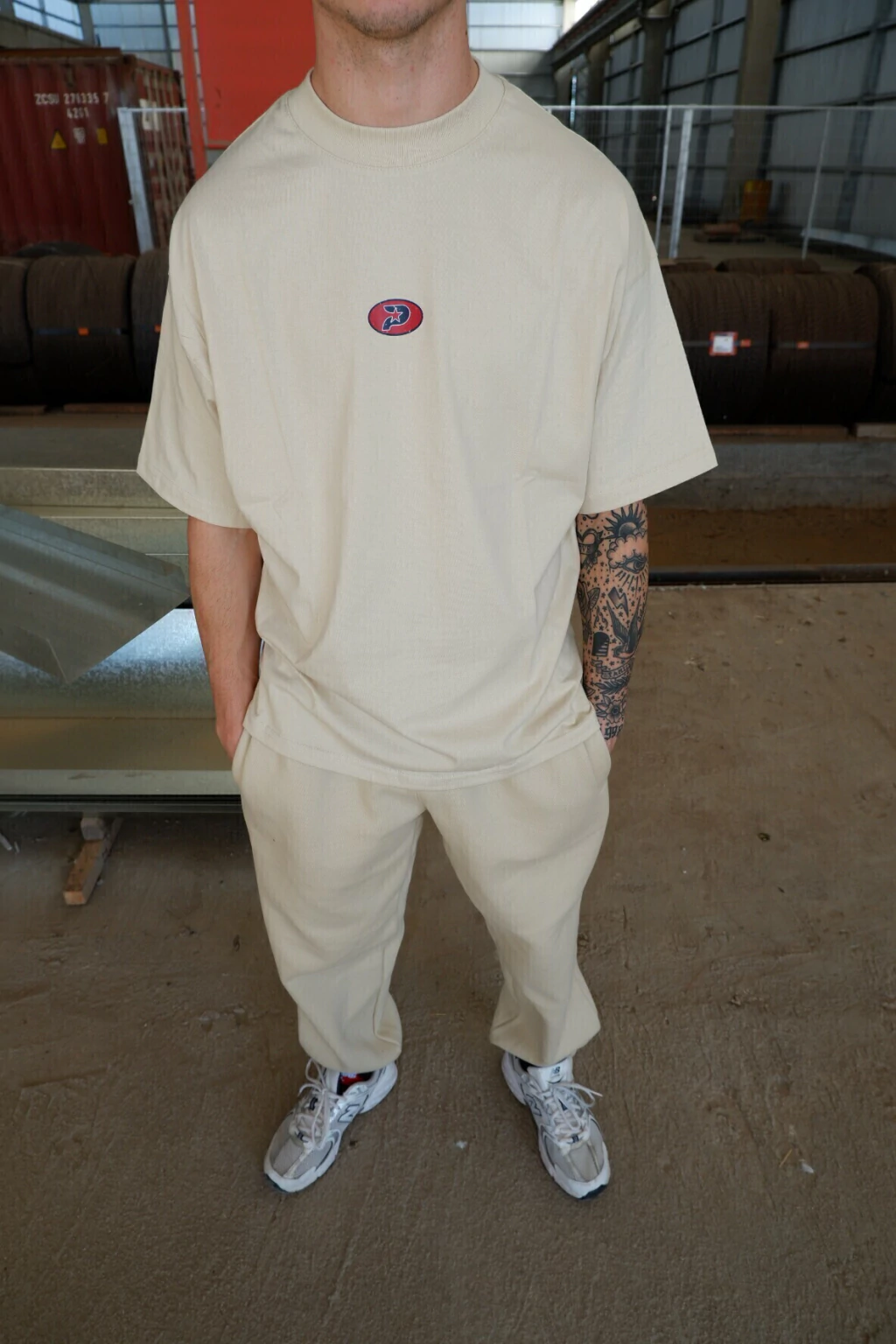 Remera Club beige