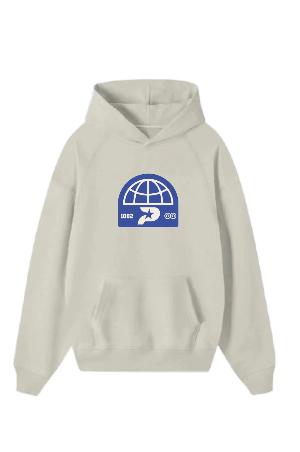 Hoodie Oversize Crudo II