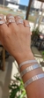 Pulseira de prata 925 Veneziana 4 fios - comprar online