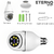 Imagem do Câmera segurança wifi ip sem fio 360 com encaixe lâmpada bocal aplicativo full HD visão noturna - bivolt
