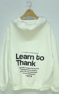 BUZO LEARN TO THANK - comprar online