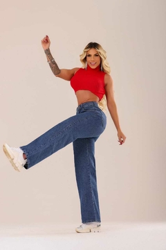 Calça com elastano (do 36 ao 46)