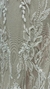 CORTE POR 1 METROS TUL BORDADO FLORES CON CANUTILLOS, MOSTACILLAS Y LENTEJUELAS TB-200 - comprar online