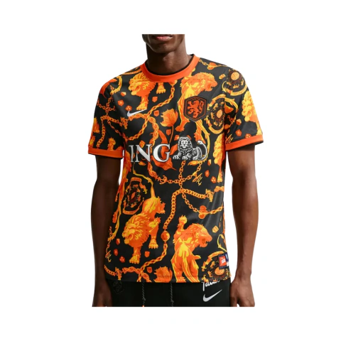 Holanda x Nike x Patta Camiseta Dri-FIT Academy Pro Pré-Jogo Masculina