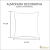 Almofada Decorativa Cheia c/ Zíper 40x40cm, Rotweiler - comprar online