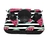 Kit Almofada C/ Porta Pipoca Balde + 1 Copo Estampas Divertidas - Ev Shop Loja de Variedades
