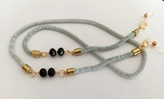Cadena tubo con piedras - comprar online