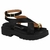 Sandalia Feminina Papete Tratorada Flatform Vizzano 6499122 - comprar online
