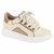 Tenis Feminino Cadarço Grosso Recortes Moleca Novo 5816105 - comprar online