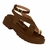 Sandalia Feminina Papete Tratorada Flatform Vizzano 6499122 na internet