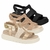 Papete Modare Flatform Sandália Elástico Feminino 7200101