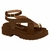 Sandalia Feminina Papete Tratorada Flatform Vizzano 6499122 - comprar online