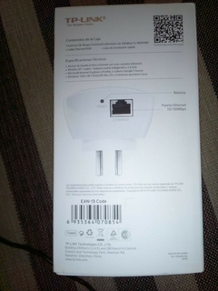 Extensor De Rango Tp-link Tl-wa850re V7 - Usado/ Impecable - El Placard Impecable