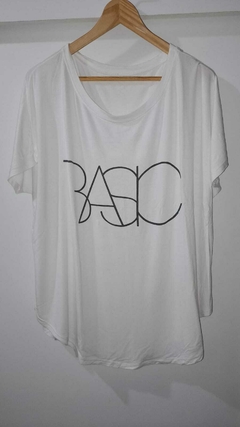 Remera Blanca Super Amplia - Un Solo Uso Impecable