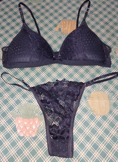 Conjunto De Ropa Interior De Encaje- Lenceria - Nuevo