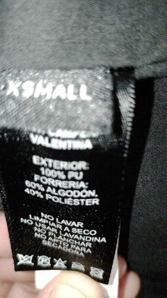 Campera Valentina De Tucci -Usada-LEER DETALLE - tienda online