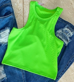 Cropped Verde Neon