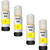 Kit 04 Tintas T544 Amarelo Compatível Epson