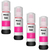 Kit 04 Tintas T544 Magenta Compatível Epson