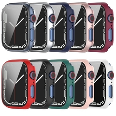 CASE PLASTIVO + VIDRIO TEMPLADO PARA APPLEWATCH - comprar online