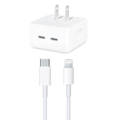 Nuevo Cubo Cargador + cable para Iphone de 35W. en internet