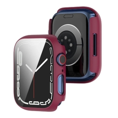 CASE PLASTIVO + VIDRIO TEMPLADO PARA APPLEWATCH - tienda online