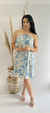 Vestido Galani curto Maria Feminino Estampa floral Tamanho único - Galani clothes