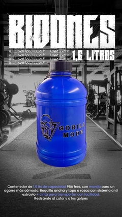 BIDONES 1,6l - Gorila Mode