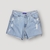 Shorts Jeans Com Strass na internet