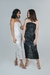 Vestido midi de paetê - comprar online
