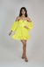 vestido ciganinha com manga 3/4