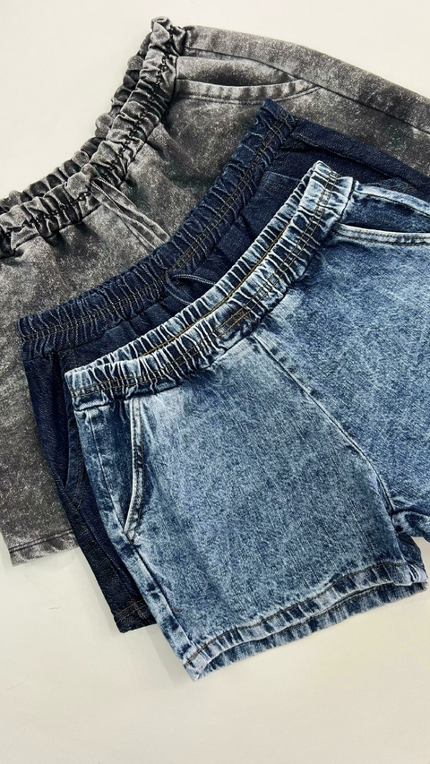 SHORTS JEANS (elástico)