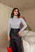 SAIA MIDI COURO - loja online