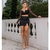 Imagem do CONJUNTO DE CROPPED E SAIA DE RENDA