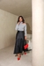 SAIA COURO MIDI - comprar online