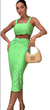 conjunto saia e croppd bandagem - comprar online