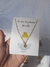 collar princesas disney acero dorado