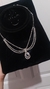 Collar gota strass