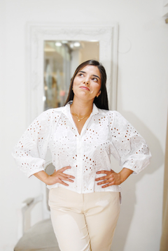 Camisa broderie