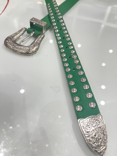 CINTO VERDE TACHAS - comprar online