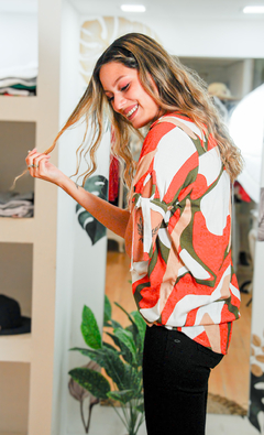Blusa de lino