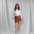 Camisa Tricoline Listrada Feminina - Nicinhafashion