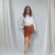 Short Plus Size Alfaiataria Social Com Cinto Feminino - comprar online
